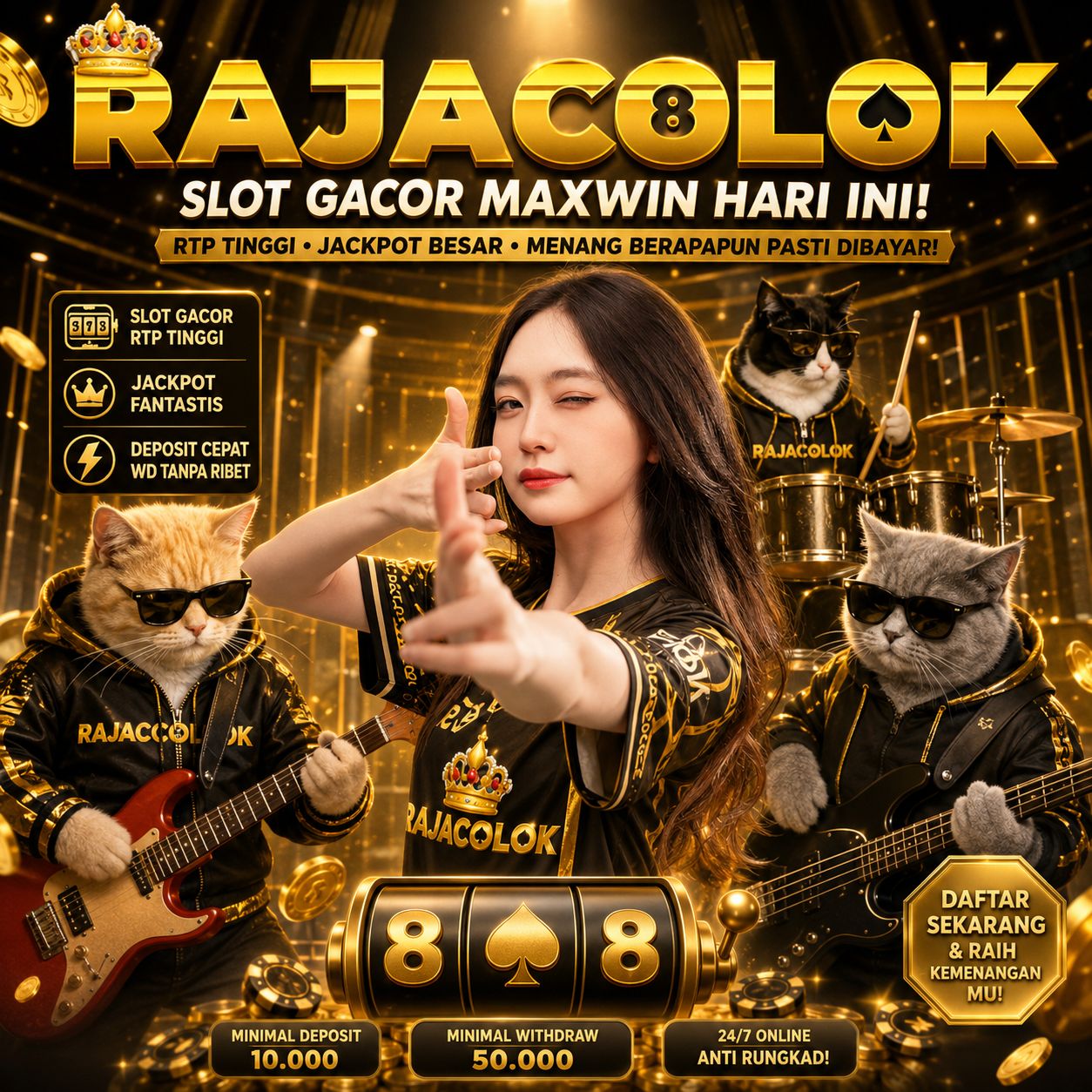 RAJACOLOK 🍄 Slot Gacor Maxwin RTP Tinggi Jackpot Besar Hari Ini
